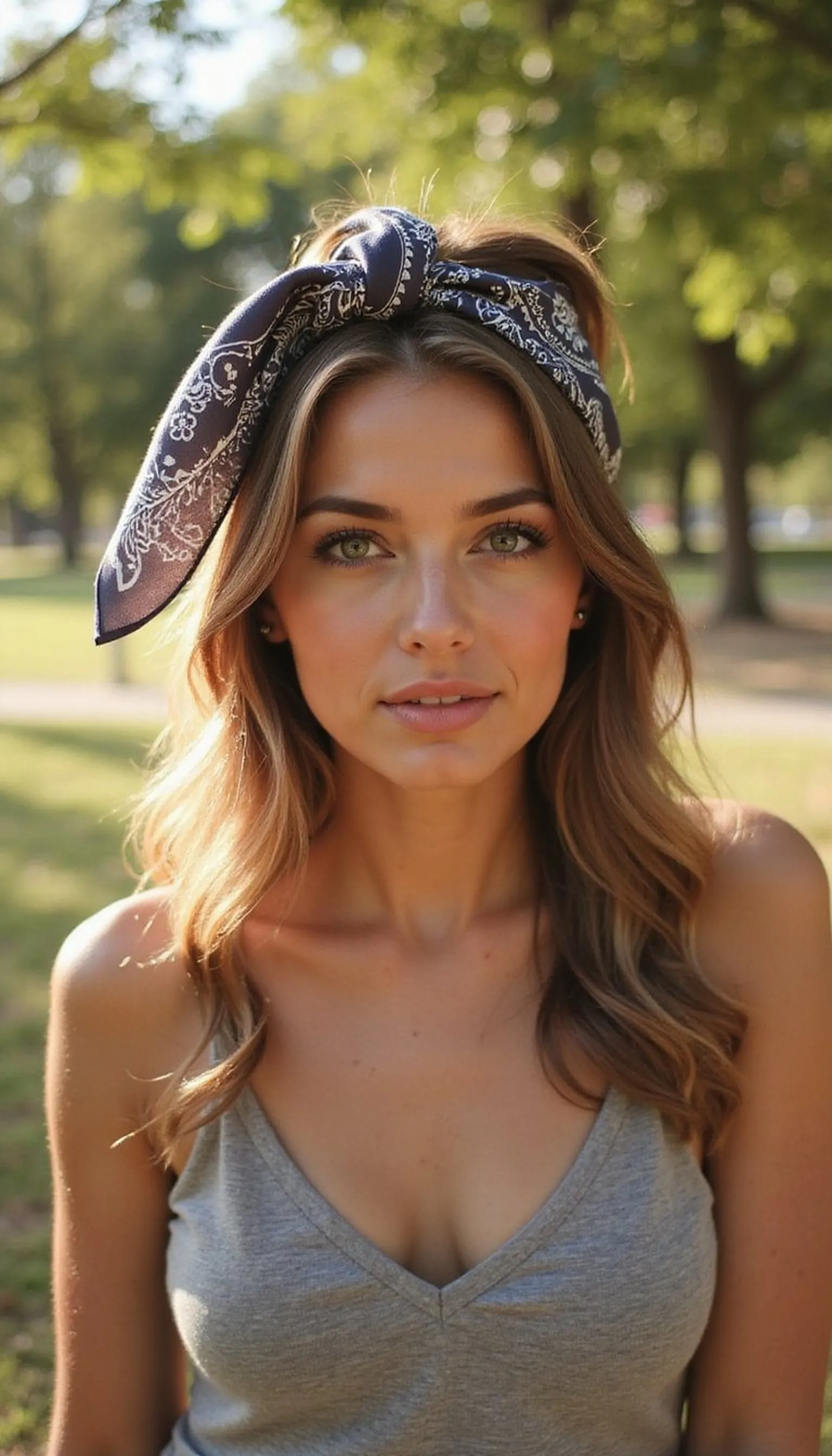 Bandana Tuck For Casual One-Handed Style