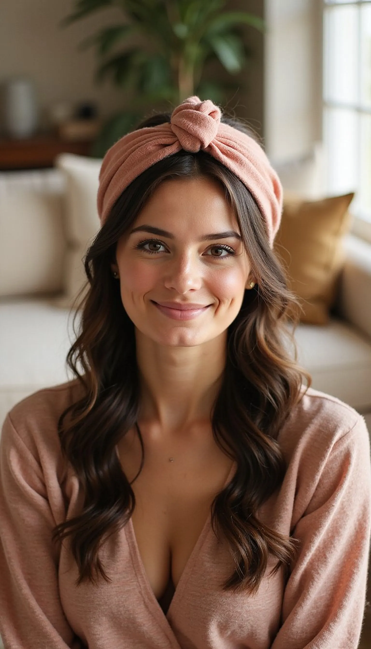 Headband Tuck For Quick Volume
