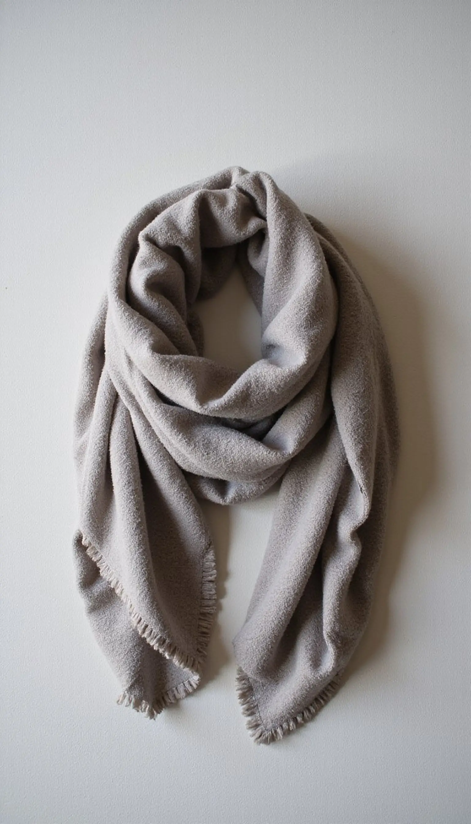 Compact travel blanket and scarf combo