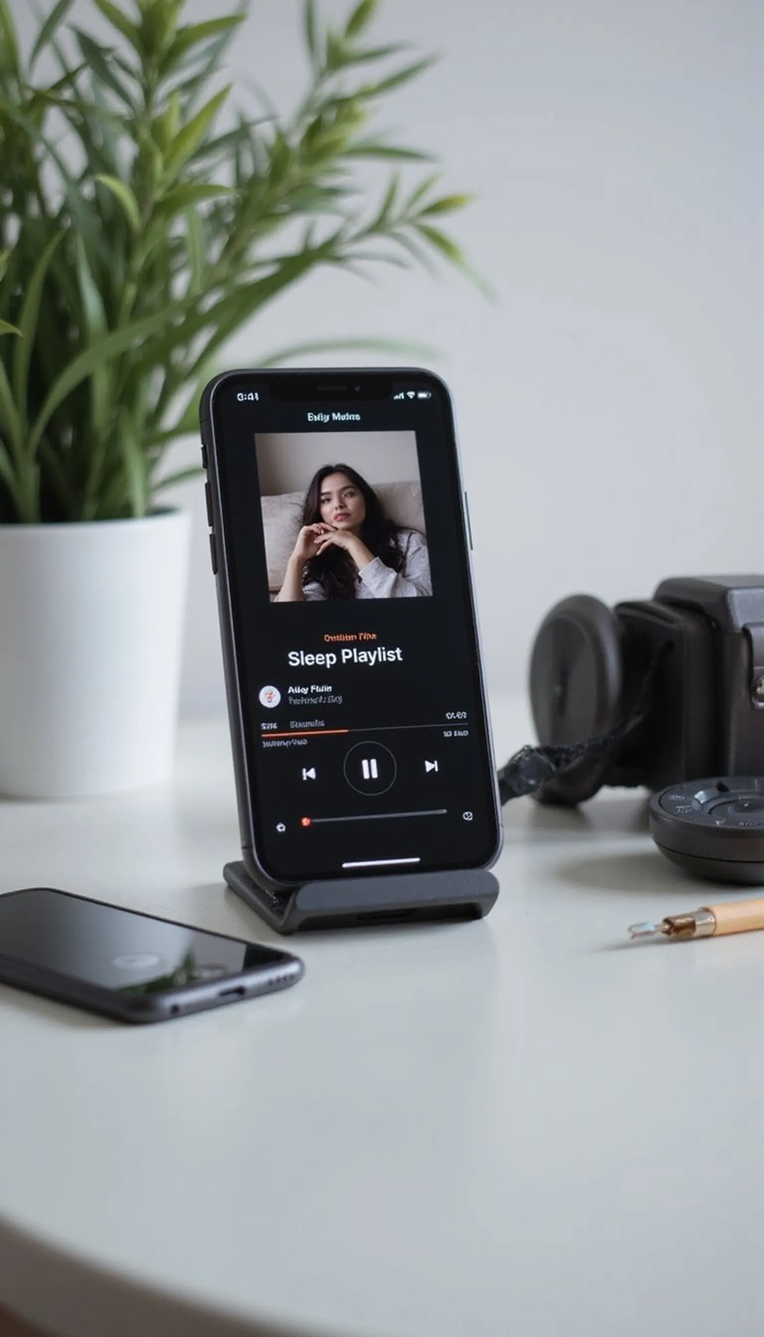 Sleep-friendly phone setup: timers and dim screens