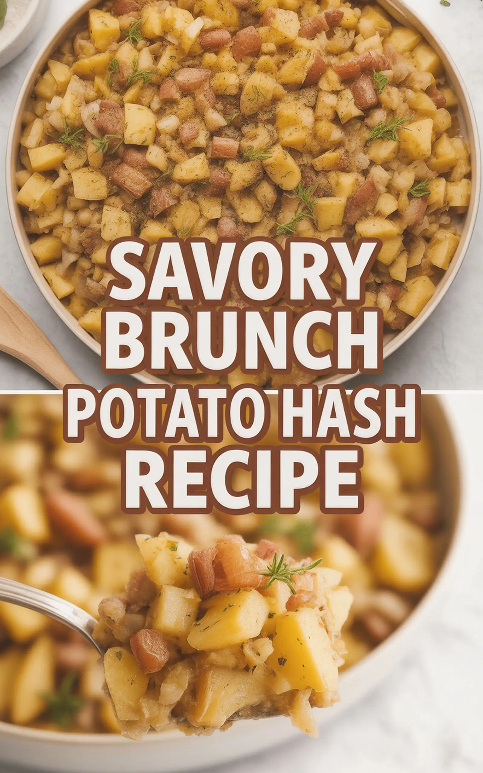 Savory Brunch Potato Hash Recipe - easy recipe with step by step instructions