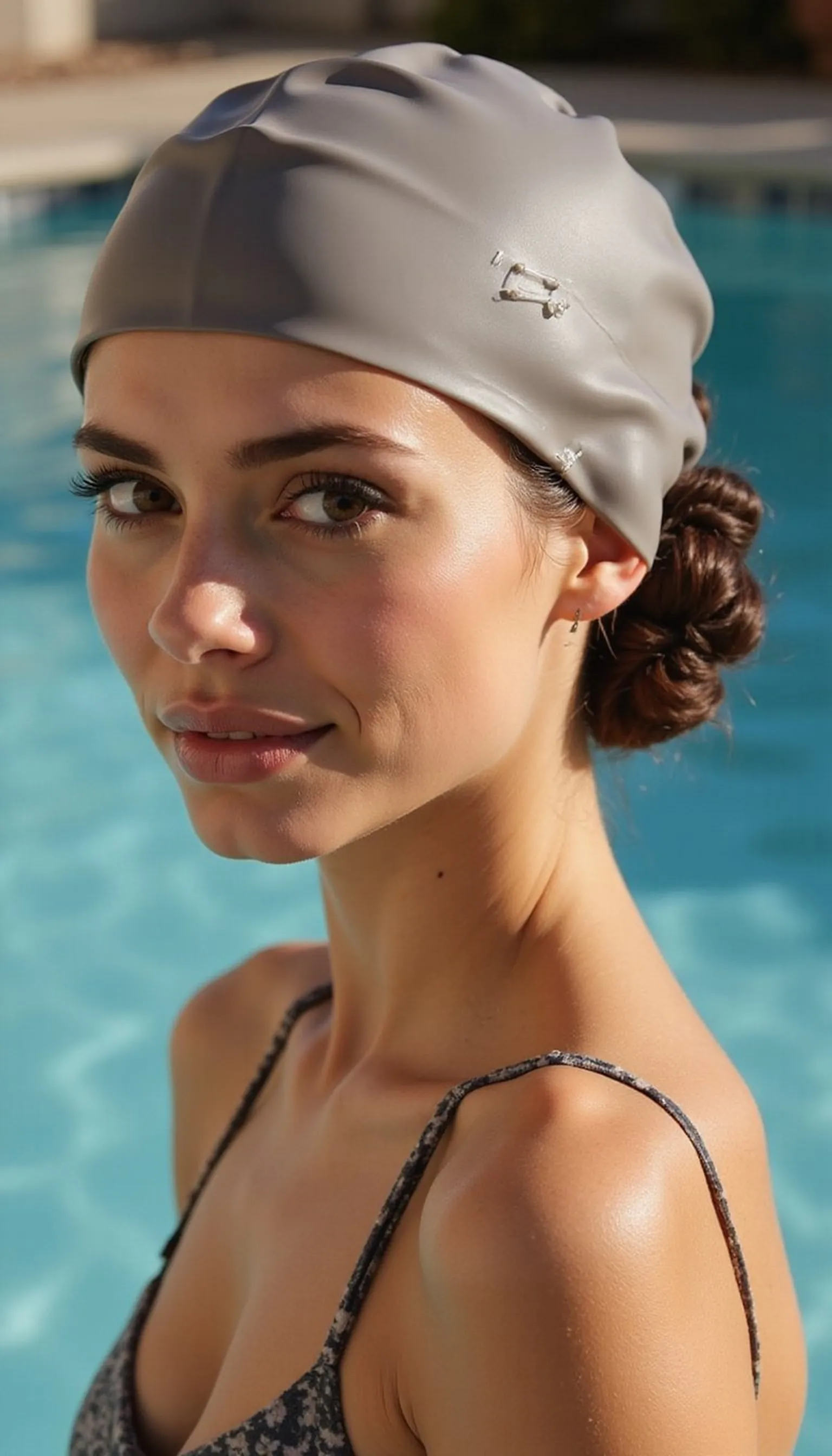 Low Braided Bun For Extra Hold Under Caps