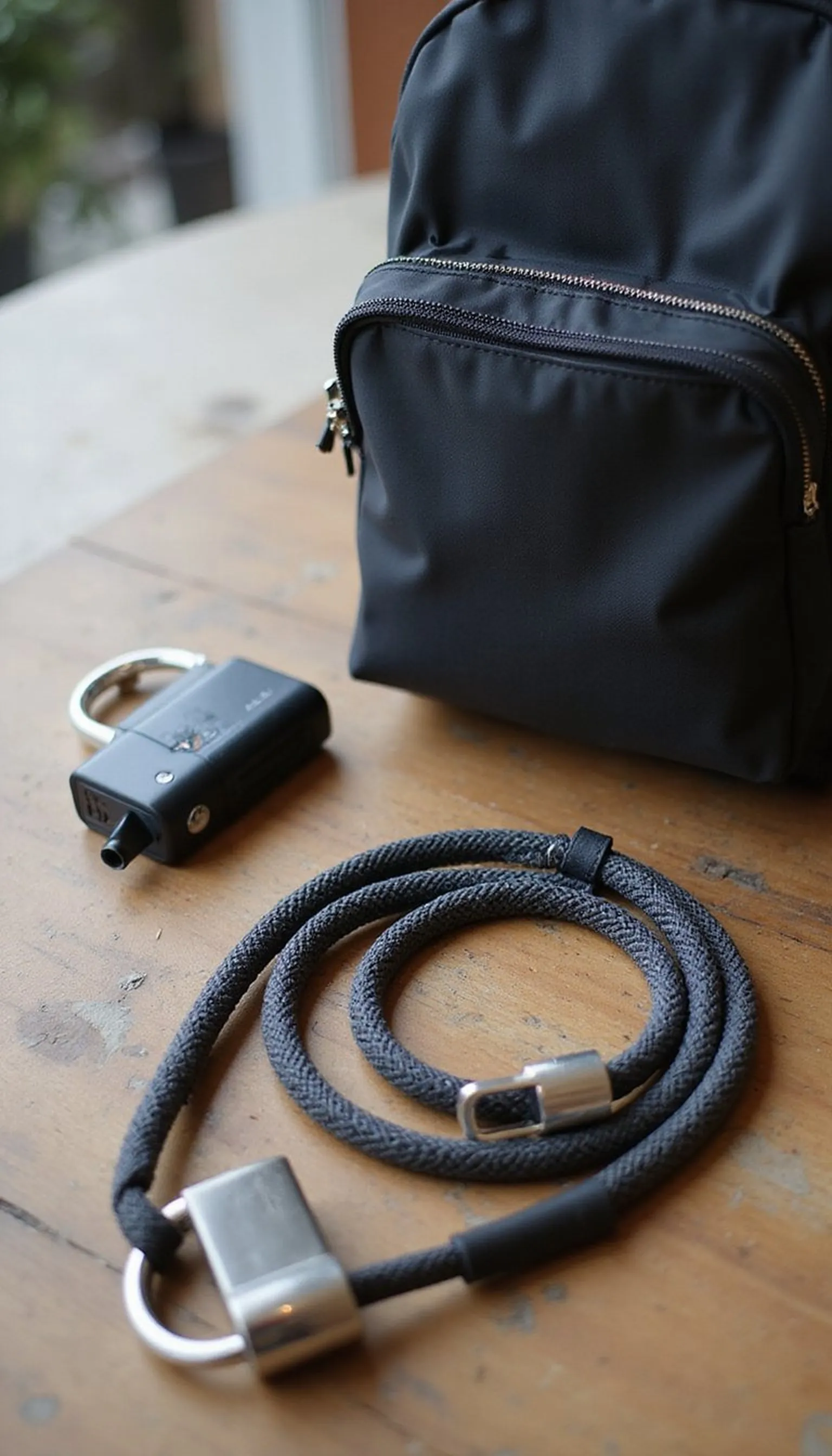 Lightweight travel leash for secluded areas