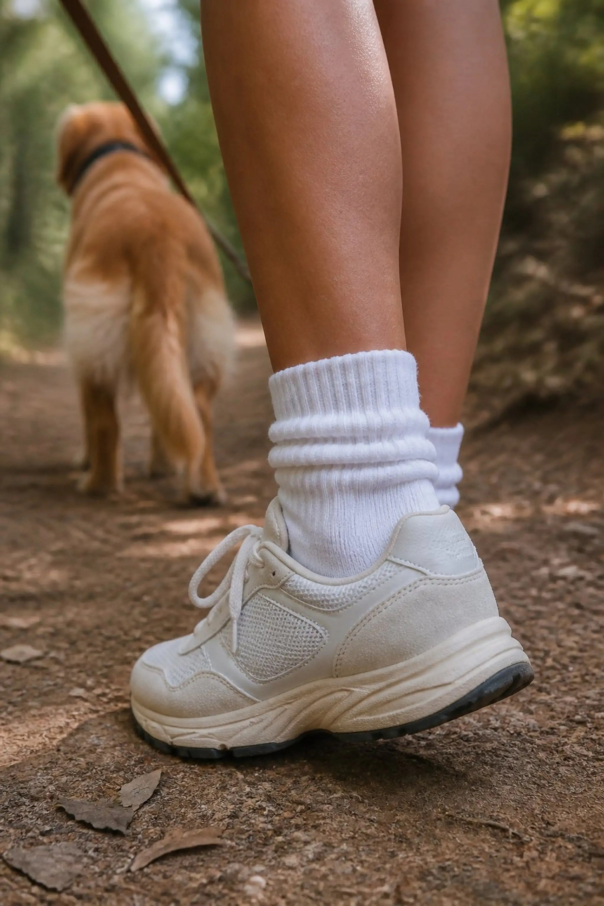 Lightweight ankle socks with cushioned soles