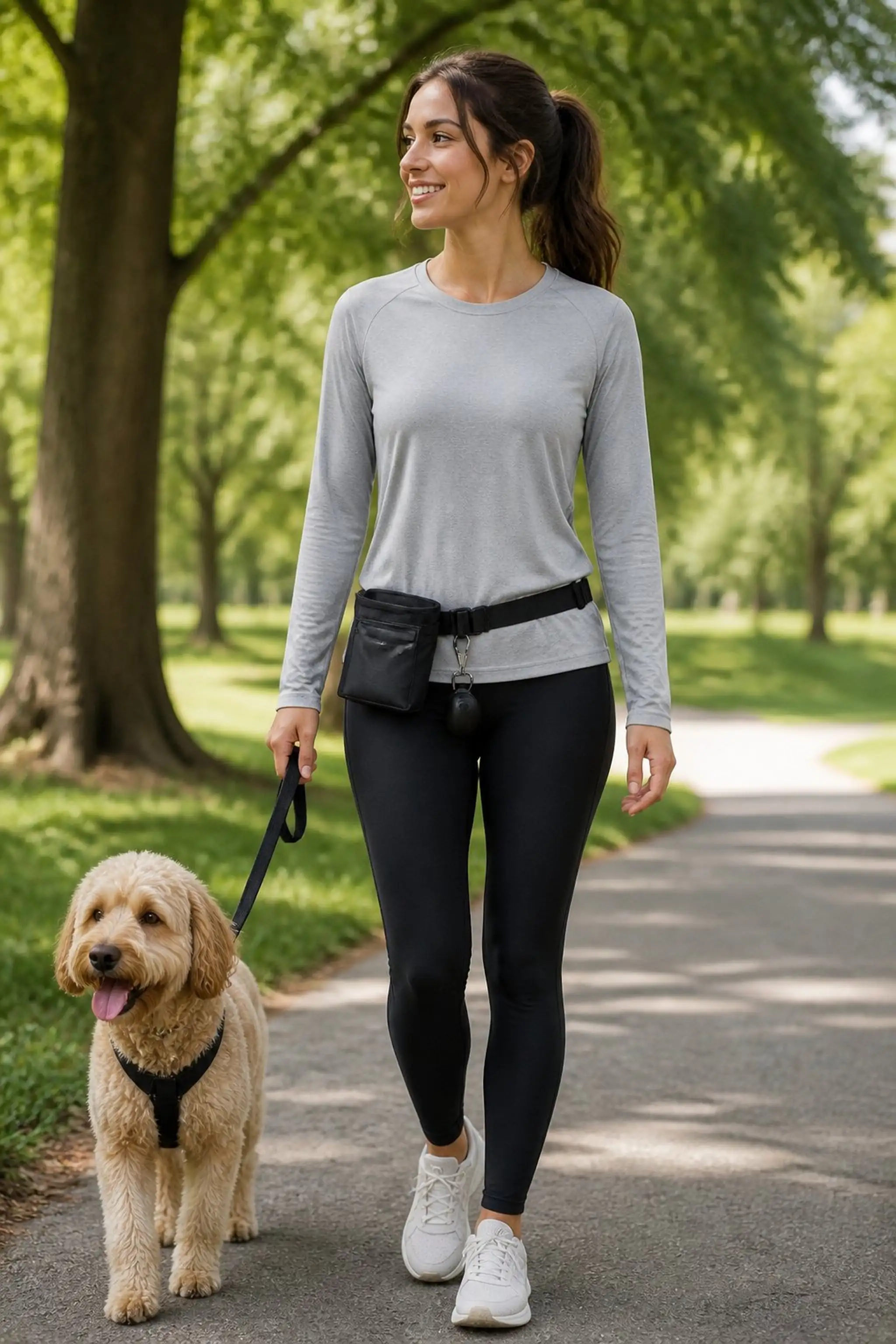 Lightweight moisture-wicking long-sleeve tee for layering
