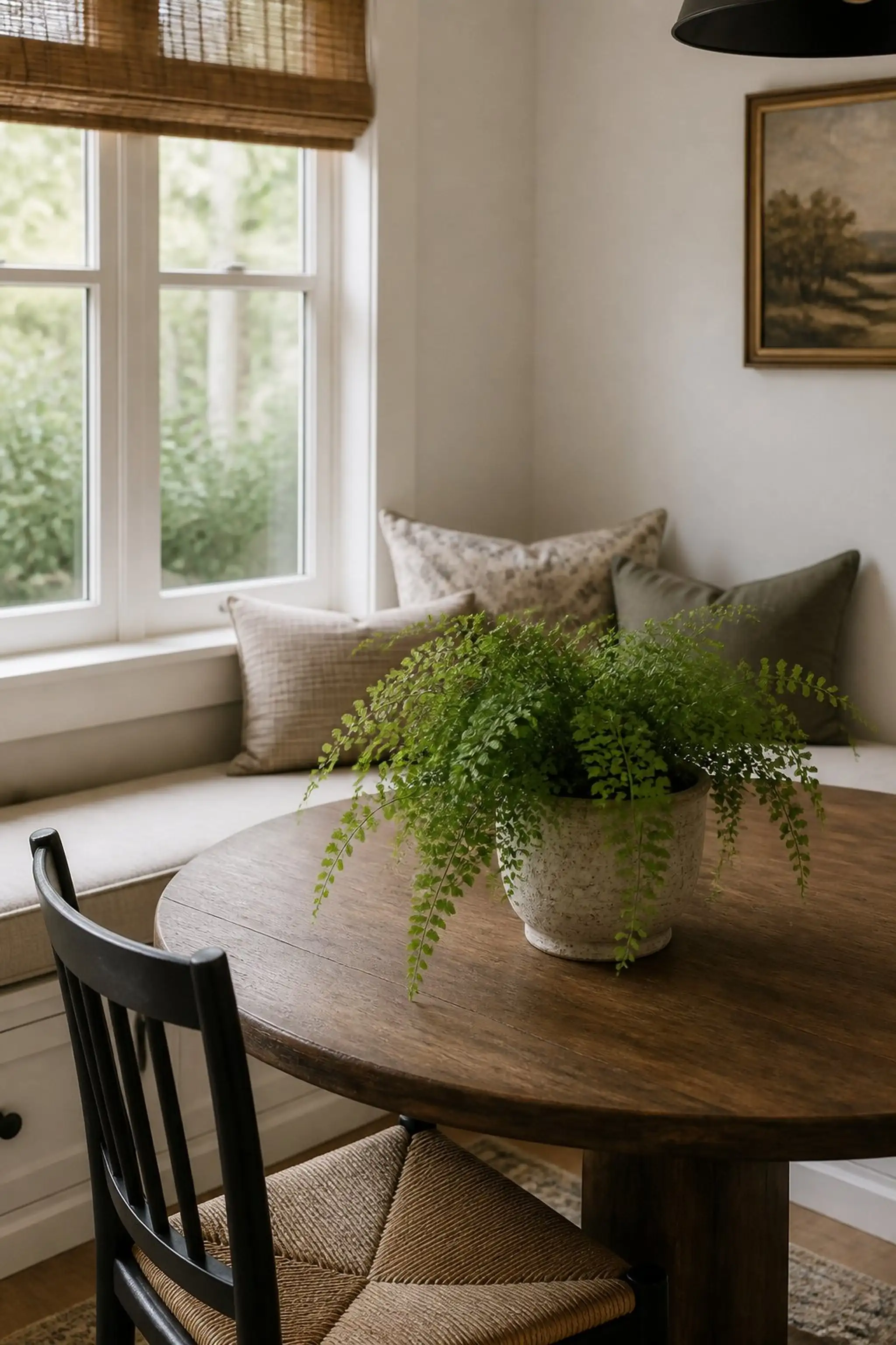 Adding greenery for a fresh pop of life