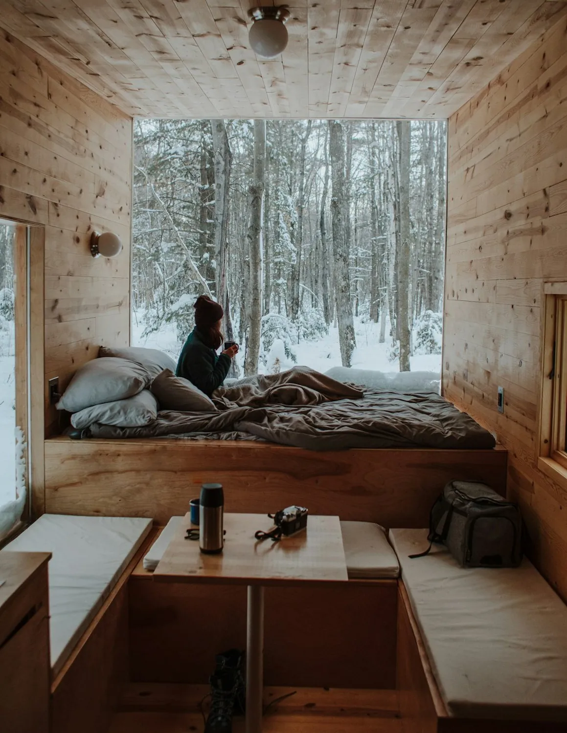 A cozy autumn escape at Lake Placid’s Birch Nook