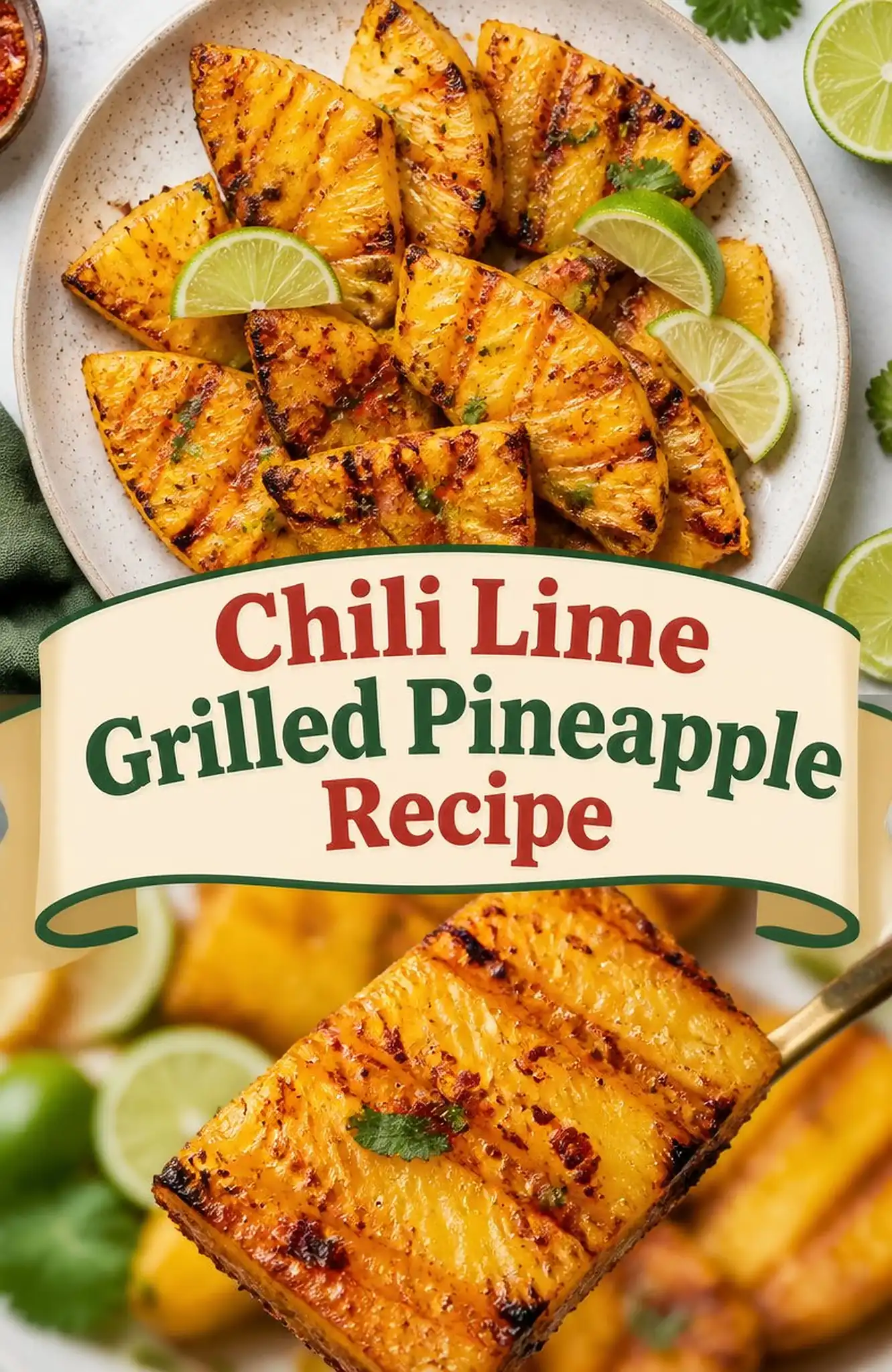 Chili Lime Grilled Pineapple Recipe