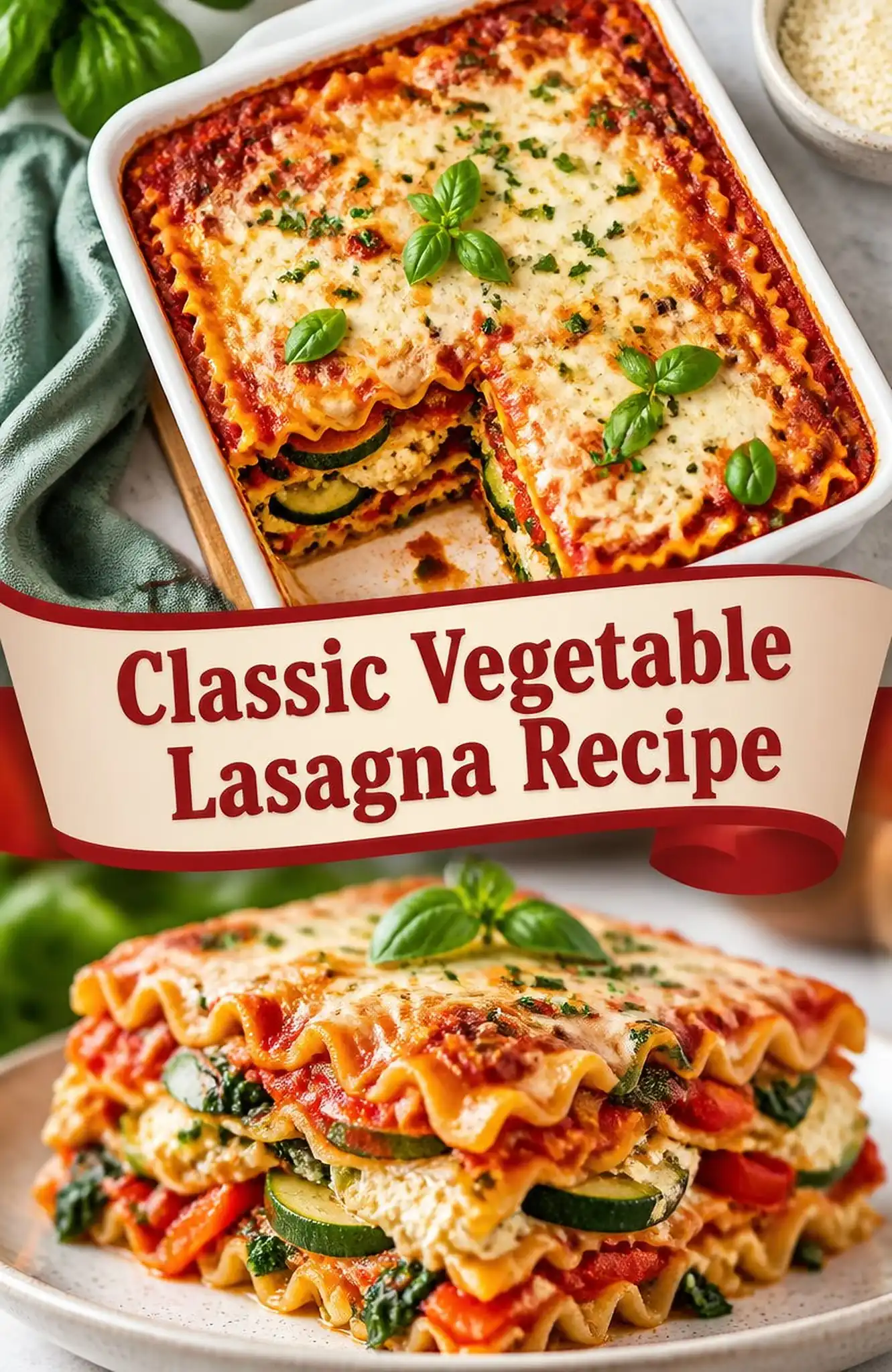 Classic Vegetable Lasagna Recipe