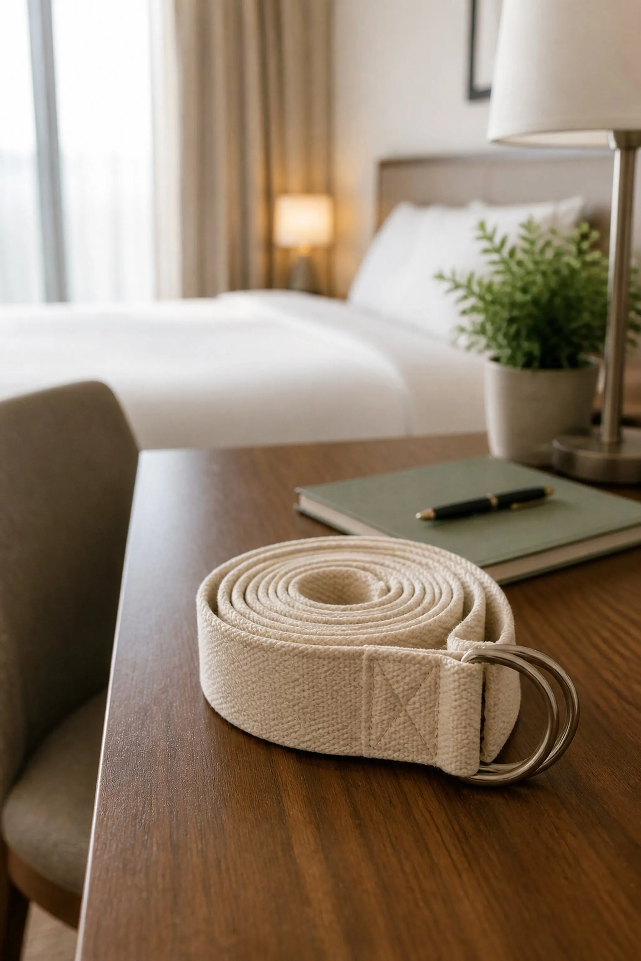 Travel Yoga Strap For Deeper Stretching Anywhere
