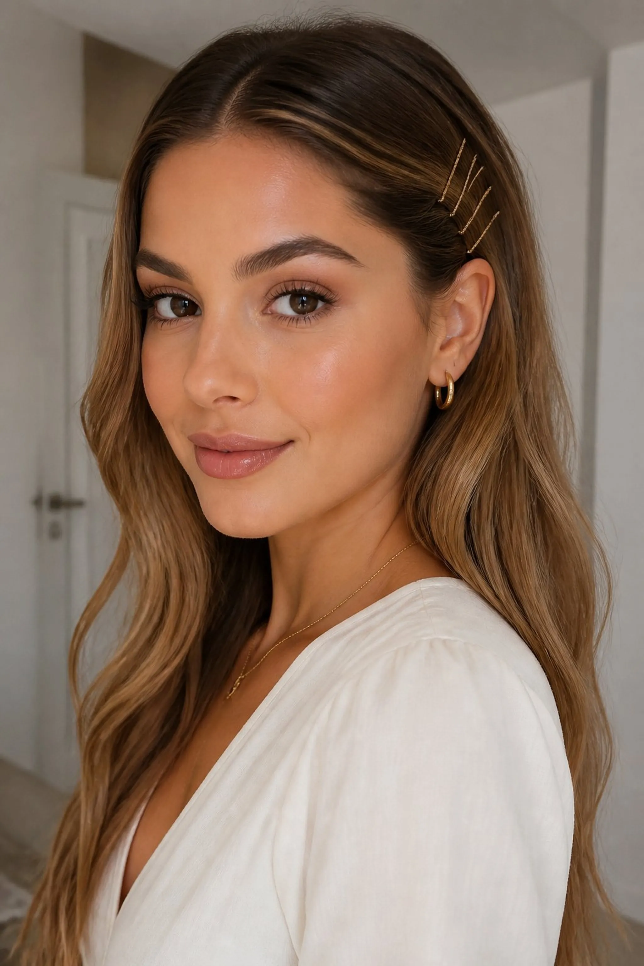 Pinned Back Layers That Add Lift