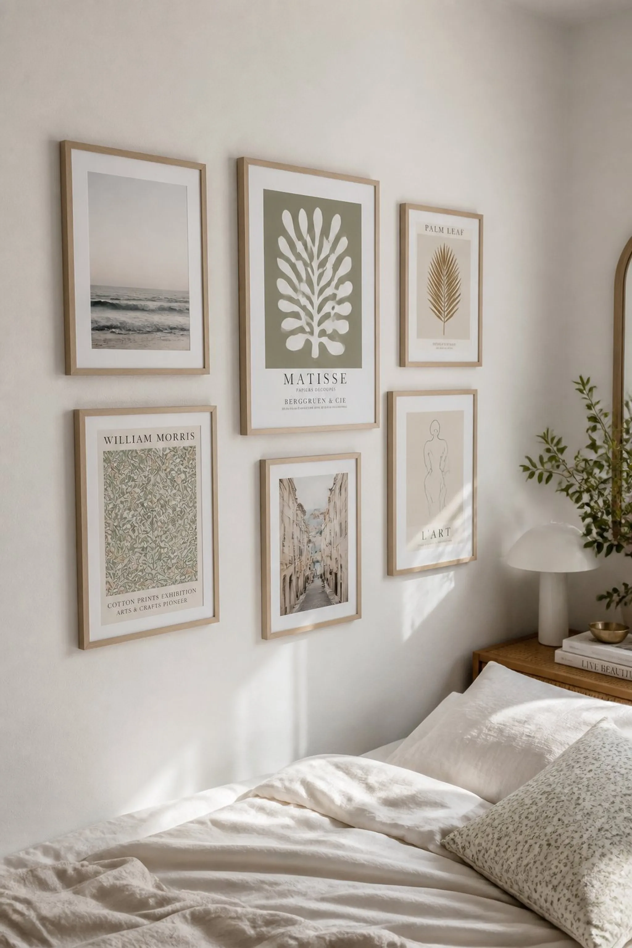 Command hooks for hanging framed art easily