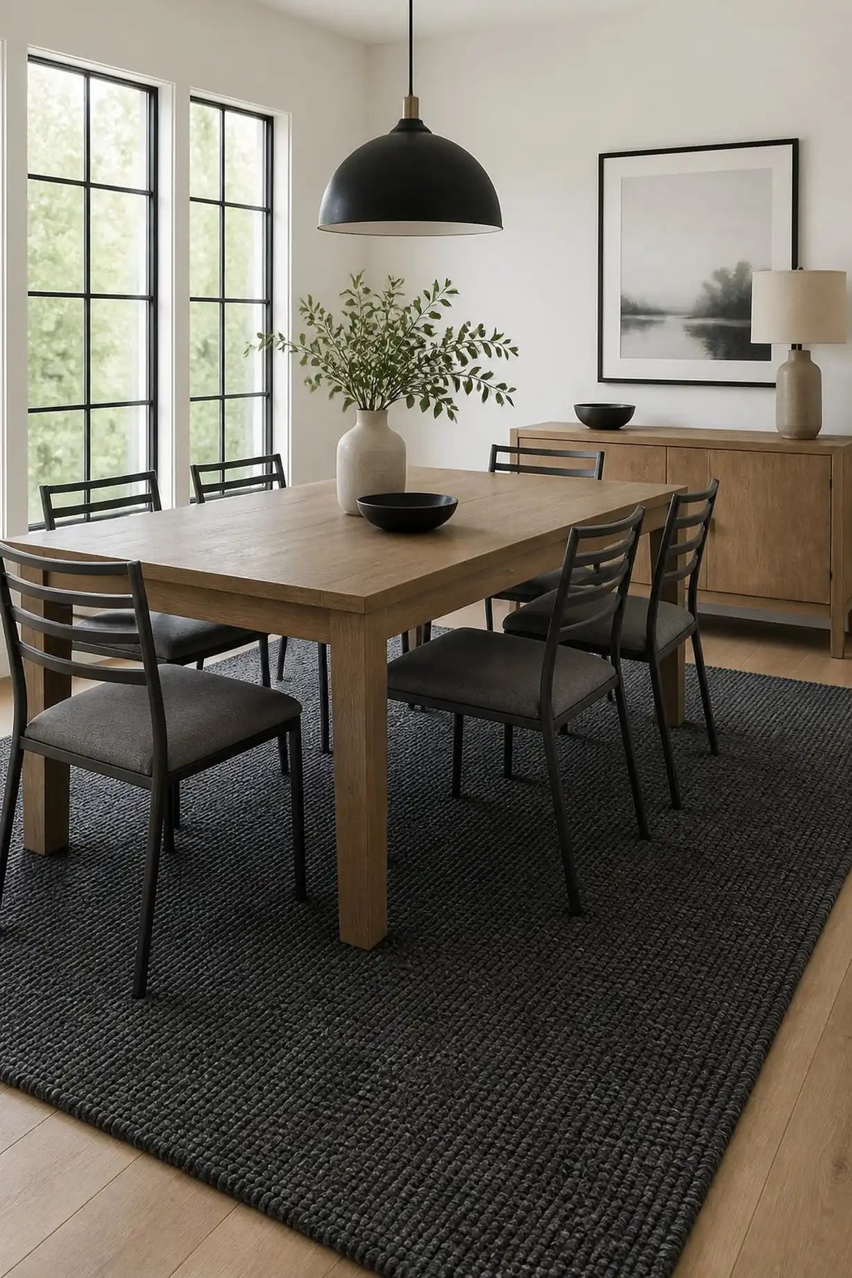 High-loop synthetic rugs that resist staining