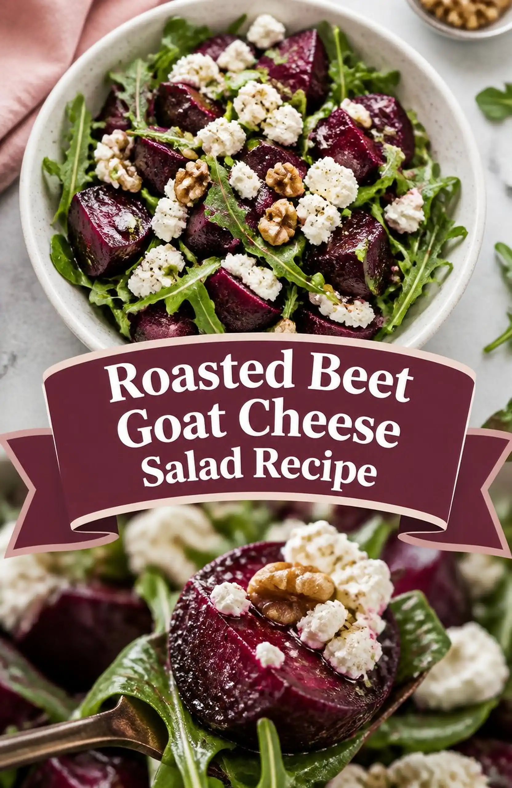 Roasted Beet Goat Cheese Salad Recipe