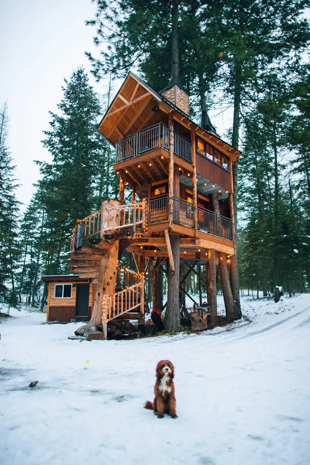 A dreamy getaway at the Out’n’About Treehouse Treesort in Oregon