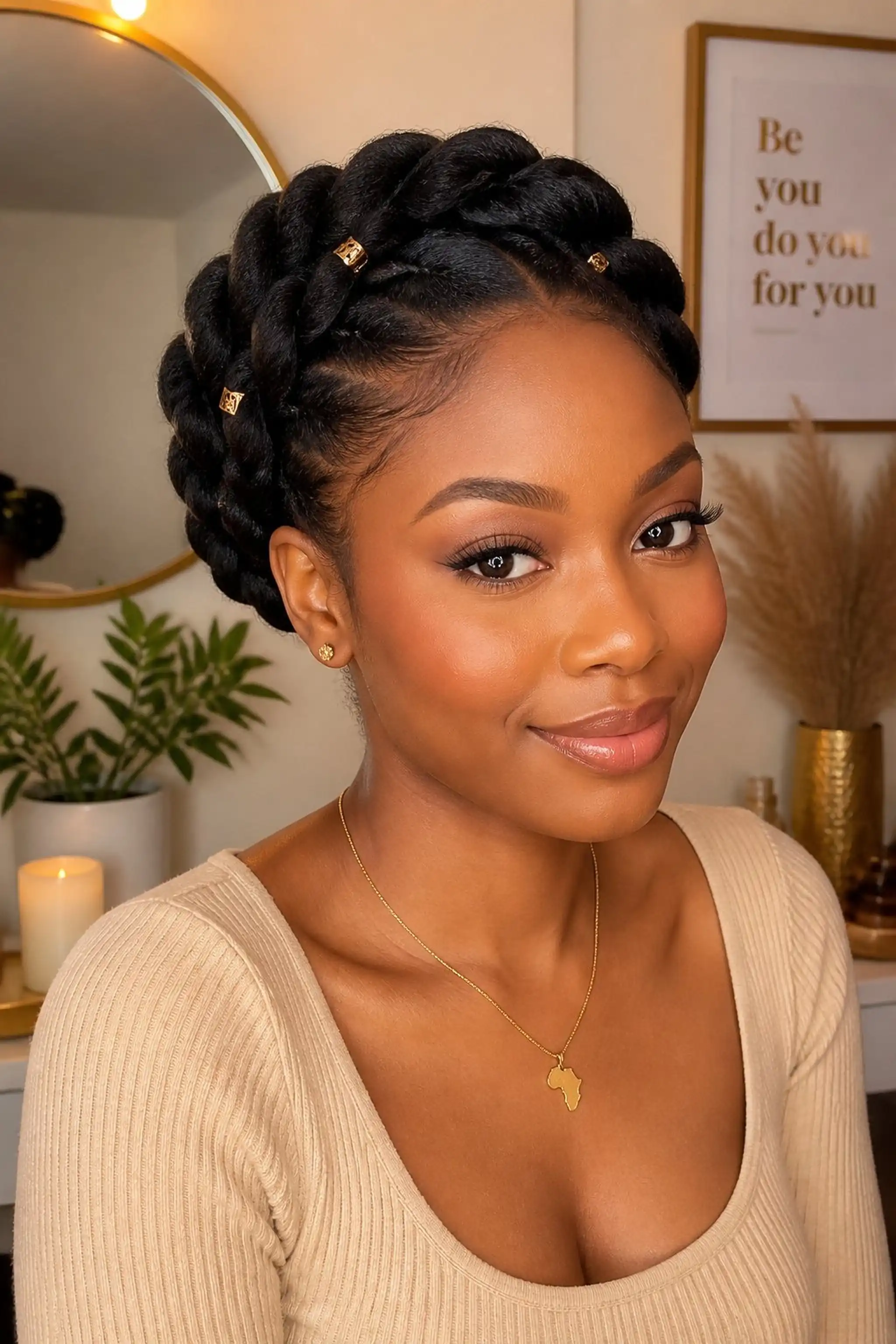 Flat Twist Halo Frames The Face Without Tangles