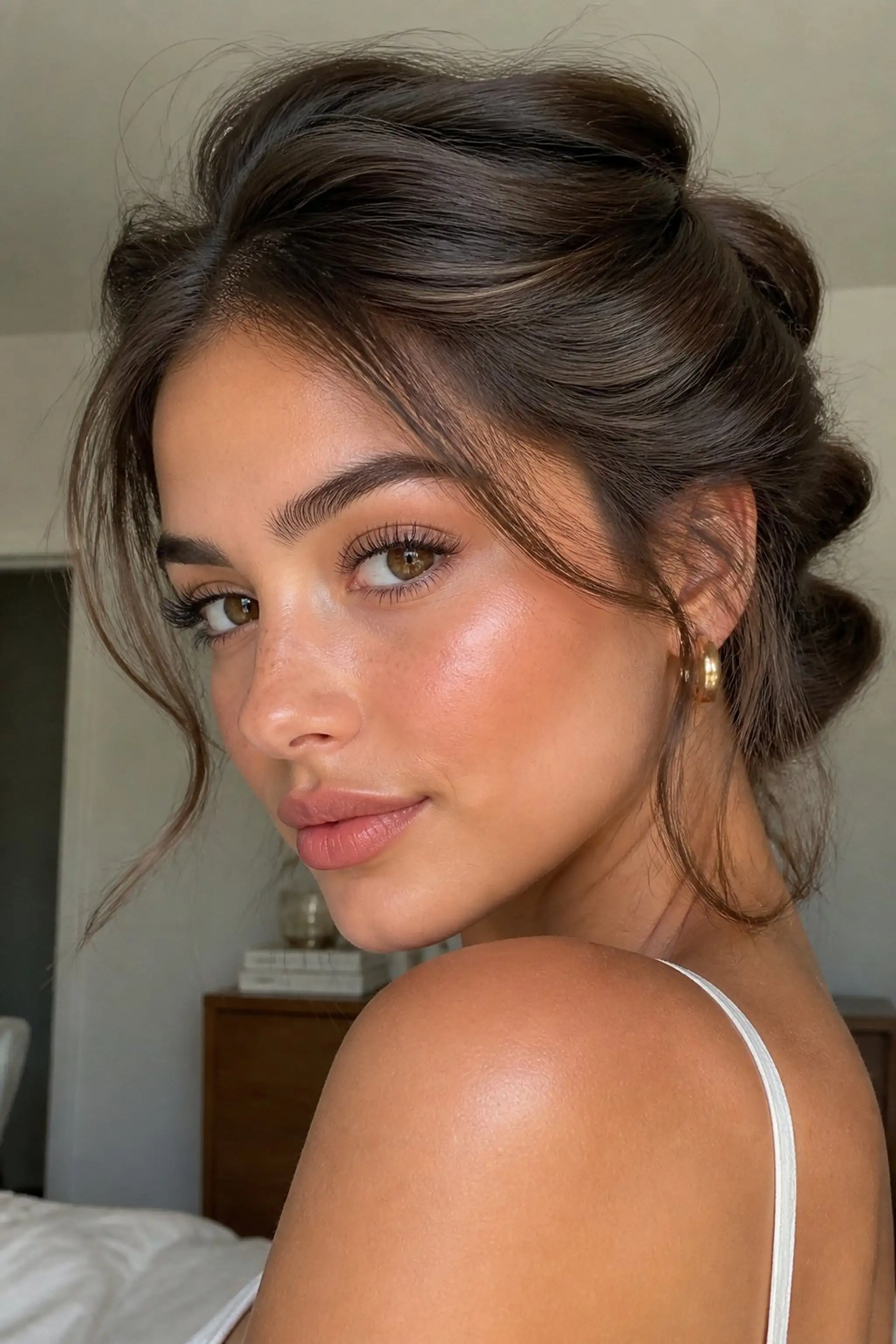 Pinned Back Waves for Delicate Volume