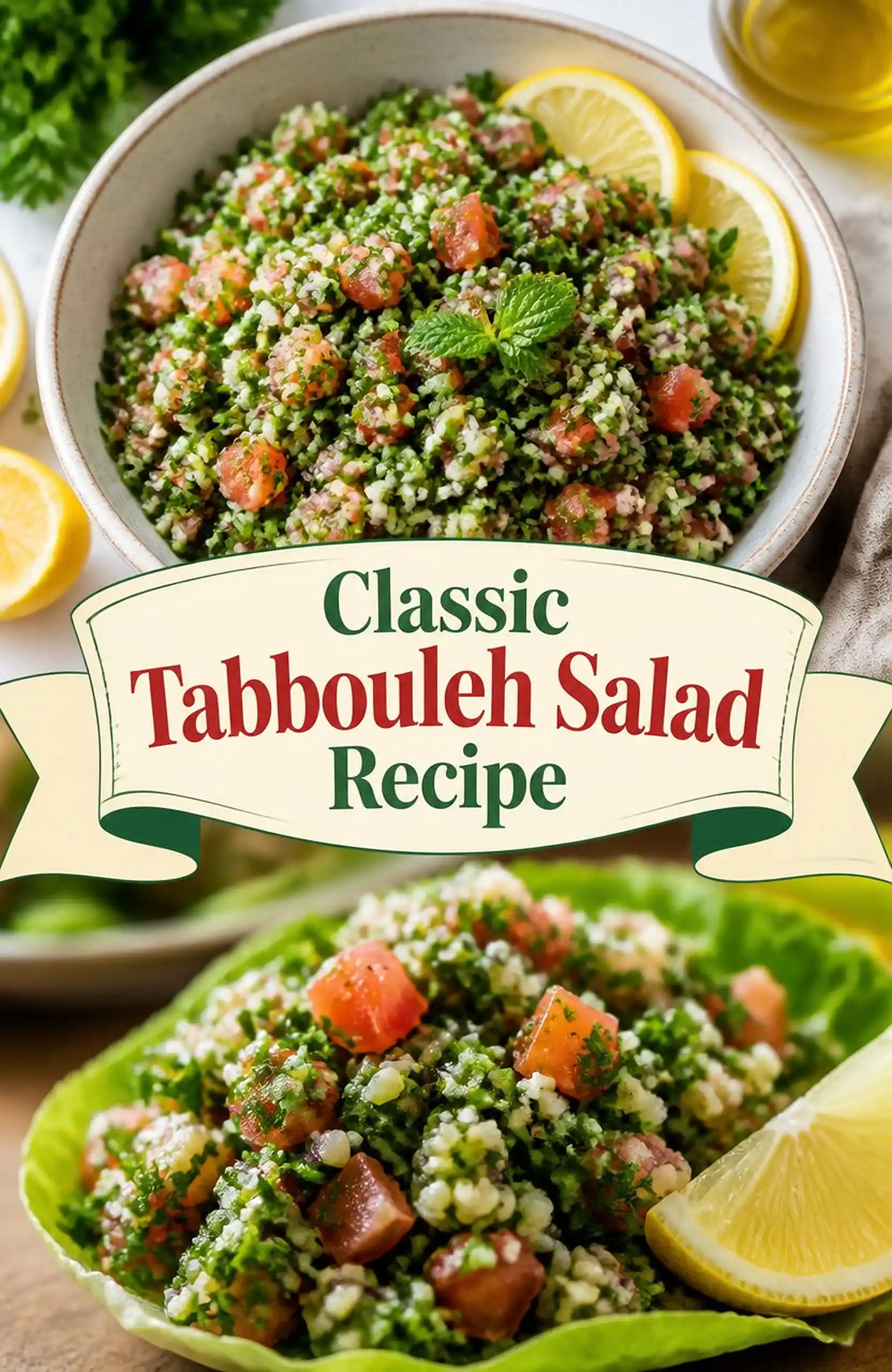 Classic Tabbouleh Salad Recipe